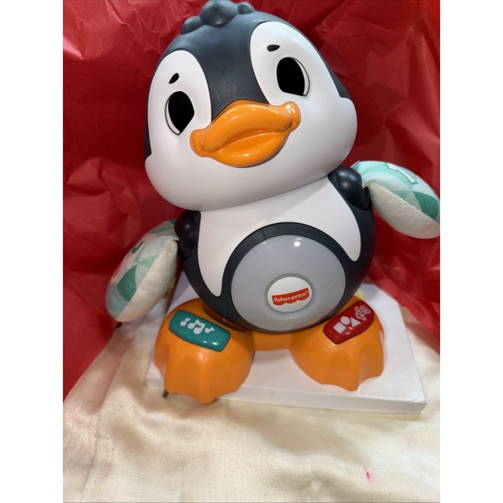 Fisher-Price Linkimals Penguin Learning Toy Interactive Music Works Cool Beats
